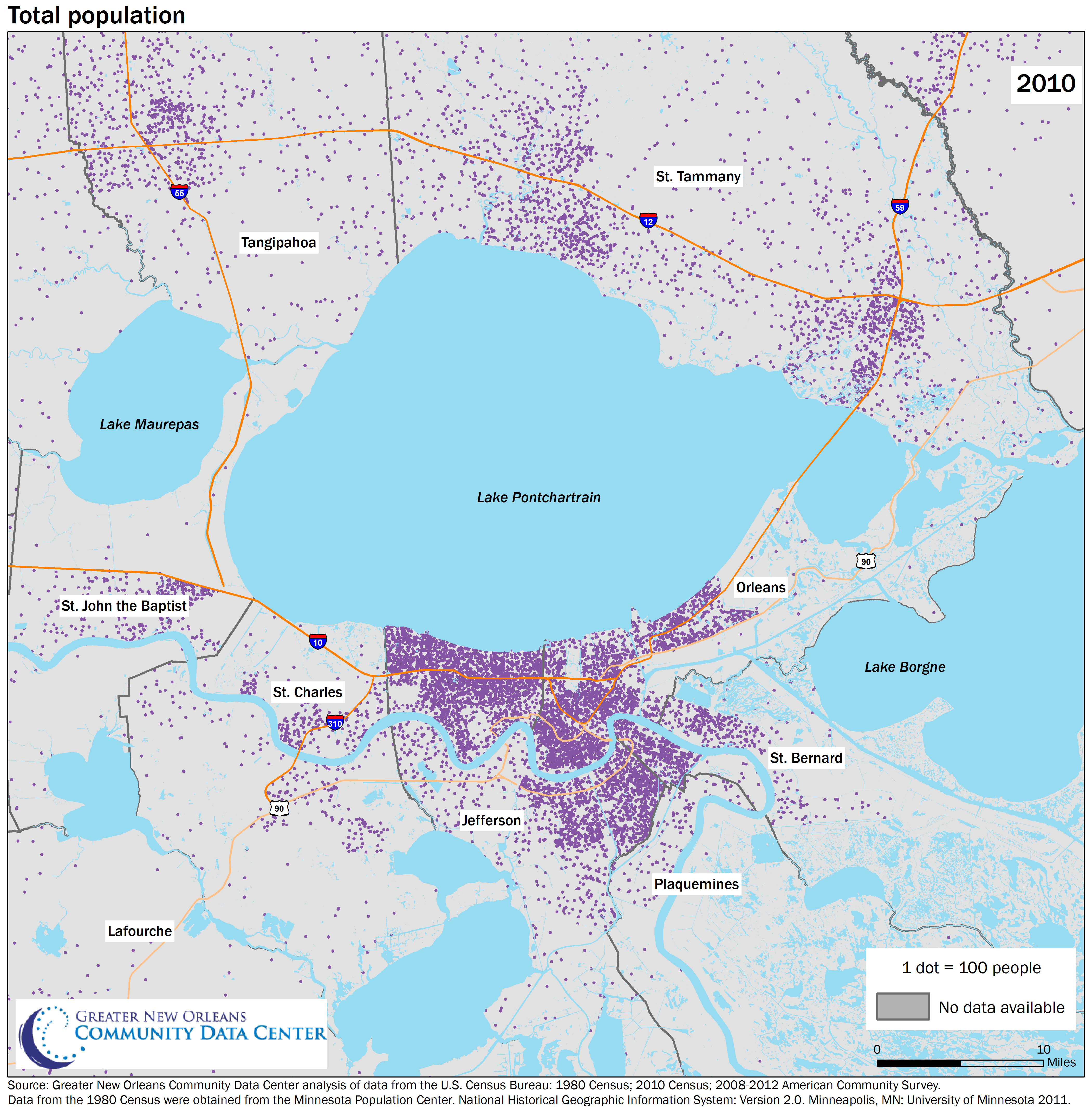 Our Changing Demographic Landscape: Mapping Collection | The Data Center