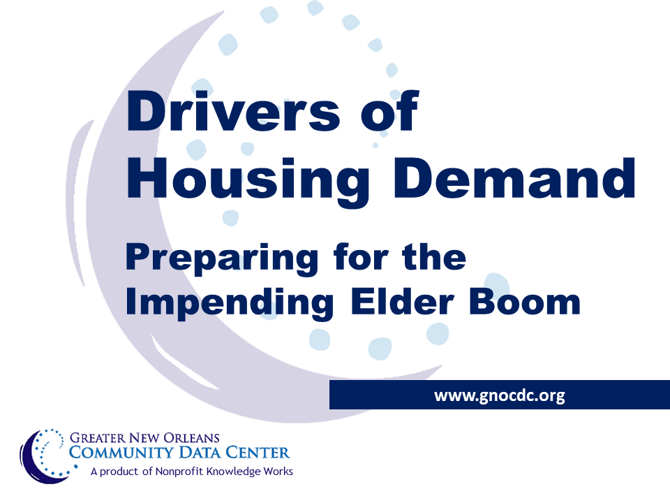 Slides: Drivers of Housing Demand