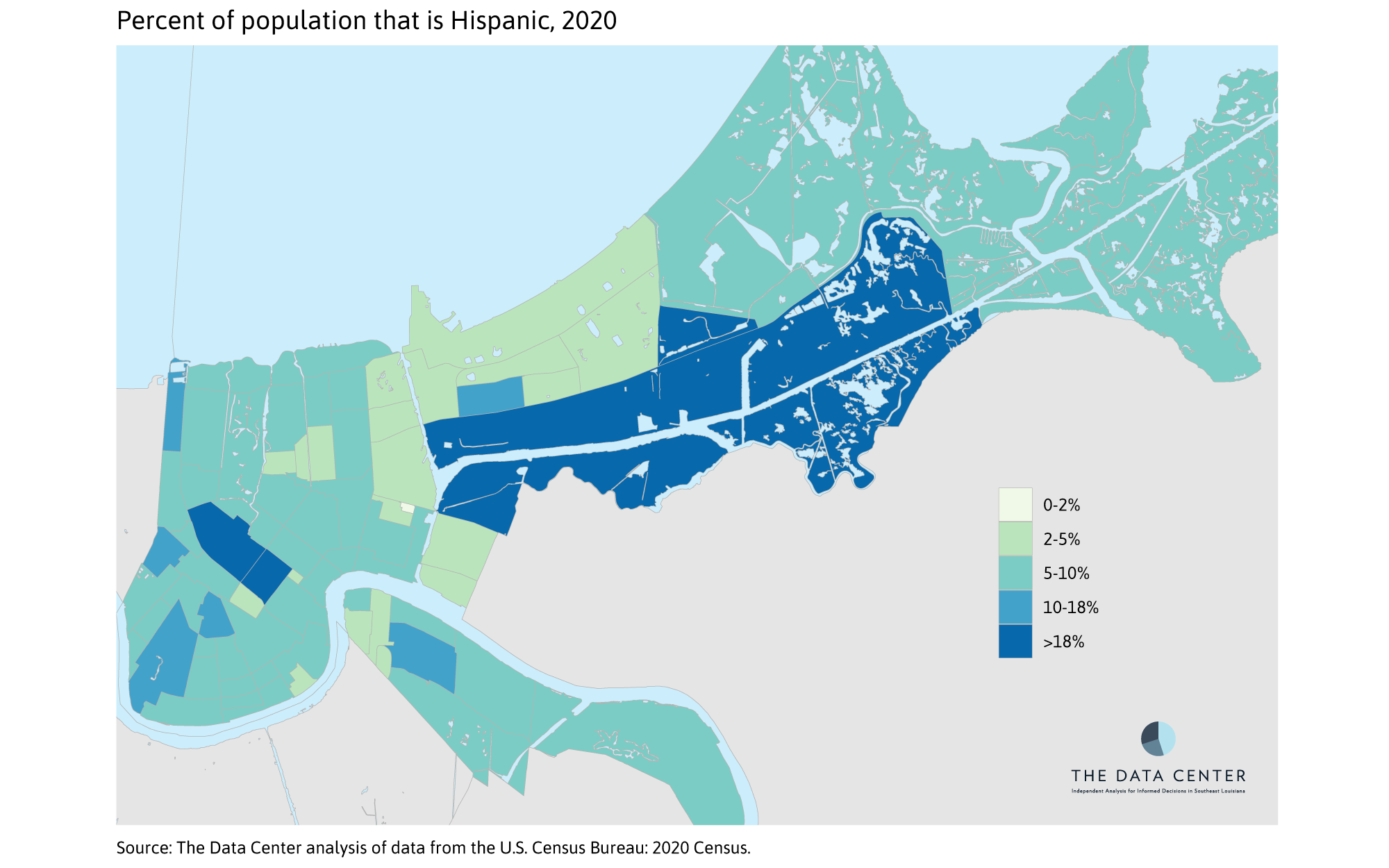 Percent Hispanic 2020